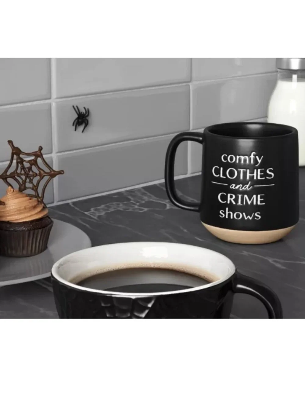 Target Hyde and EEK! Halloween Comfy Clothes and Crime Shows Mug NEW